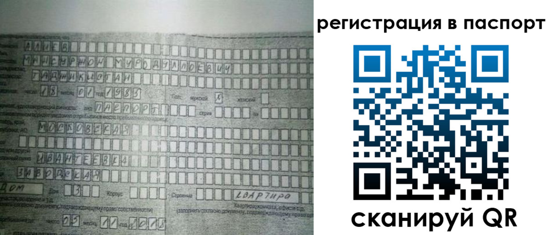 временная регистрация законно в Чайковском